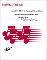 Harriet's Story Vocal Solo & Collections sheet music cover Thumbnail